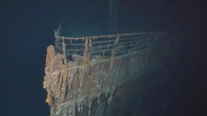 Okyanus dibinde bulunan Titanik'in şimdiye kadarki en kaliteli görüntüleri yayınlandı		