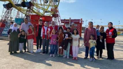 Zonguldak Türk Kızılay'ı Devrek Temsilciliği ‘engelli çocukları’ sevindirdi