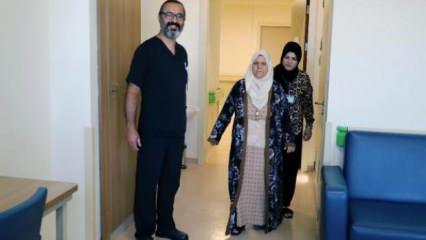 2 yıldır yürüyemeyen kadın, Türkiye'de sağlığına kavuştu
