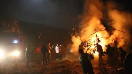 Aydın Aydın’ın ‘Tırpankeş’ filminin setinde korkutan yangın