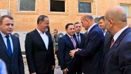 Bakan Soylu Mardin'de 'İl Güvenlik Toplantısı'na katıldı