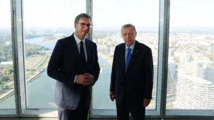 Başkan Erdoğan, Belgrad Kulesini ziyaret etti