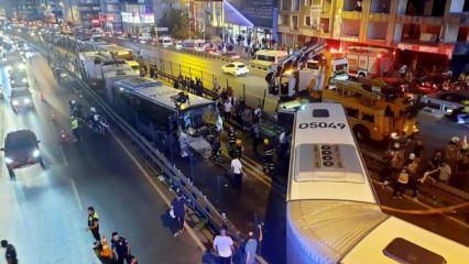 Metrobüs kazasında yaralanan şoförden haber geldi