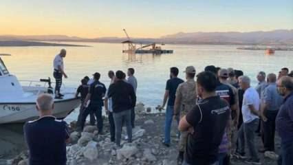 Keban'da batan tekne bulundu: Kayıp balıkçı aranıyor!
