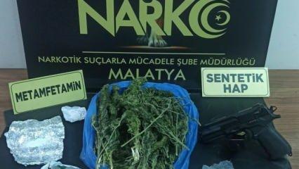 Malatya'da uyuşturucu operasyonlar: 8 zanlı tutuklandı