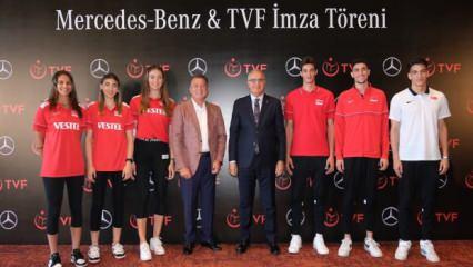 Mercedes-Benz, Voleybol Milli Takımlar ana sponsoru oldu