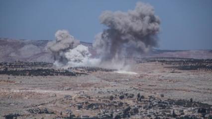Rusya'ya ait savaş uçakları İdlib'i vurdu, 5 sivil öldü