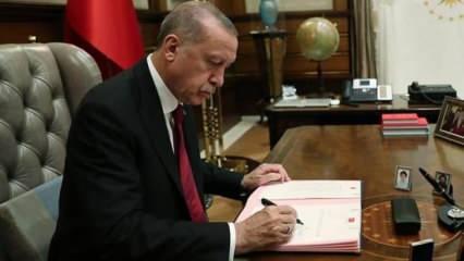 Erdoğan imzaladı: Bazı isimler görevden alındı, bazılarının da ataması yapıldı