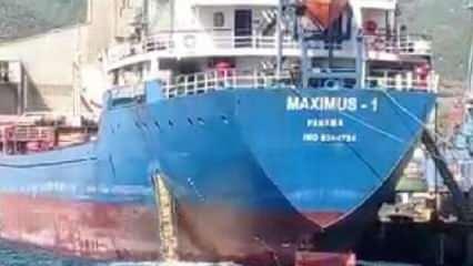 Denizi kirleten gemiye 5 milyon TL ceza 