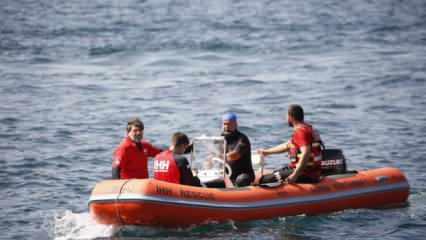 İHH Arama Kurtarma Ekibi Beykoz’da deniz temizliği yaptı