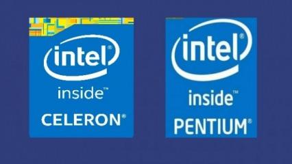 Intel, Pentium ve Celeron serisi işlemcileri geliştirmeyi durdurdu