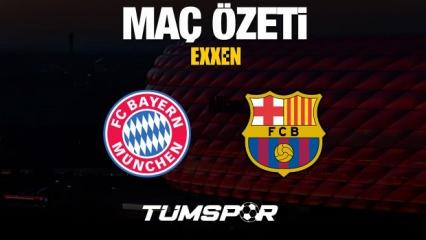 MAÇ ÖZETİ İZLE | Bayern Münih 2-0 Barcelona (EXXEN YouTube, Şampiyonlar Ligi, Goller)