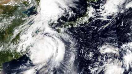 Japonya'da büyük panik: 4 milyon kişiye tahliye uyarısı! Nanmadol tayfunu geliyor...