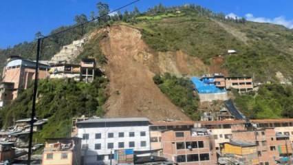 Peru'da madende toprak kayması: 3 ölü