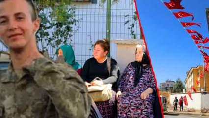 Şanlıurfa'da şehit düşen İsmet Aybek'in acı haberi Gaziantep'teki baba evine ulaştı