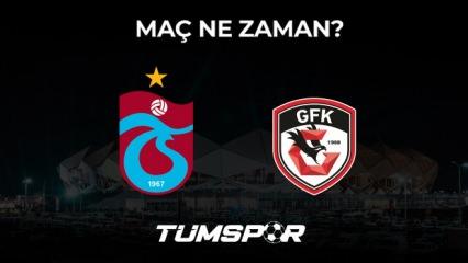 Trabzonspor Gaziantep FK maçı ne zaman, saat kaçta ve hangi kanalda? Süper Lig 7. Hafta!