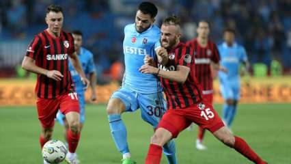 Trabzonspor - Gaziantep FK maçında tartışmalı pozisyonlar!