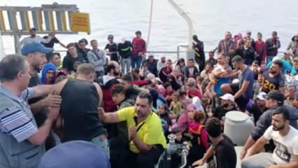 Antalya açıklarında 283 düzensiz göçmen kurtarıldı