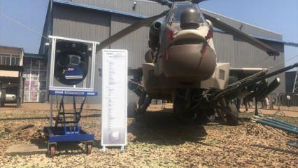 ASELSAN'ın "elektronik gözü" Güney Afrika helikopteriyle birlikte tanıtıldı