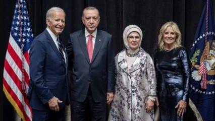 Başkan Erdoğan ABD Başkanı Biden ile görüştü