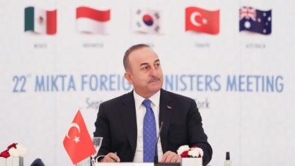 Çavuşoğlu ABD'de konuştu: Küresel bir rahatlama oldu