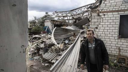 Evlerini tanıyamadılar! Ukrayna'da savaşta yok olan köy: Kamiyanka	