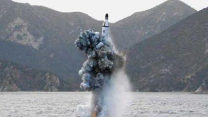 Kuzey Kore'den tehlikeli hamle: Denizaltından balistik füze fırlatacaklar