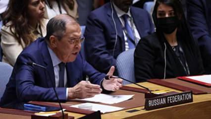 Lavrov BM Güvenlik Konseyinde Zelenskiy'e küfretti!