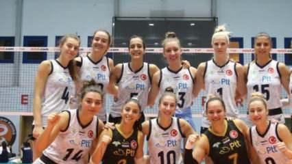 PTT Spor, namağlup Balkan Şampiyonu !