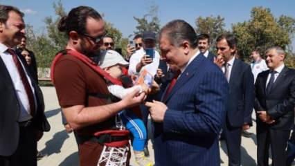 Sağlık Bakanı Fahrettin Koca Karabağ'ı ziyaret etti