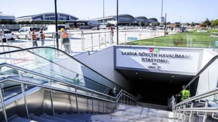 Büyük gün yarın! Sabiha Gökçen Havalimanı Metro Hattı açılıyor