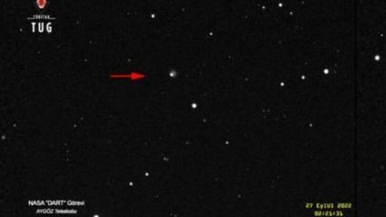 Türk bilim insanları DART uzay aracının asteroide çarpma anını Antalya'da görüntüledi