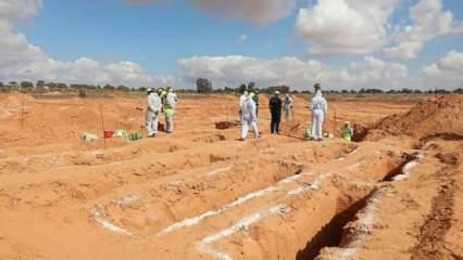 Darbeci Hafter katliam yapmıştı, Sirte'de yeni toplu mezar ortaya çıktı