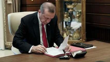 Başkan Erdoğan imzaladı: Kritik görevden alma ve atama kararları!