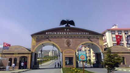 Bitlis Eren Üniversitesi en az 60 KPSS puan ile personel alımı! Başvuru için son 5 gün