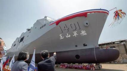 Çin ile savaşın eşiğine gelen Tayvan yerli savaş gemisini üretti 