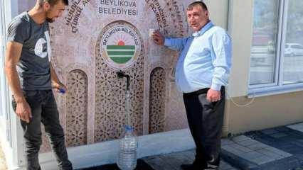 Beylikova'da bedava su dönemi! Vatandaşlar içme suyuna artık para ödemiyor