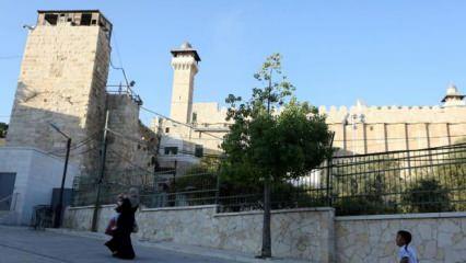 İsrail, El Halil'deki İbrahim Camisi'ni Müslümanlara kapattı