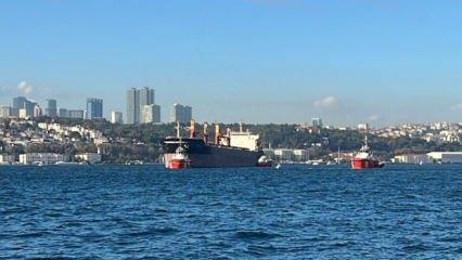 İstanbul Boğazı gemi trafiği güney-kuzey yönlü olarak açıldı