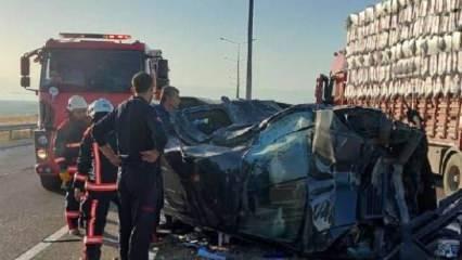 Malatya'da feci kaza: 2 ölü