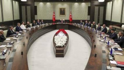 Son Dakika: Milli Güvenlik Kurulu, Başkan Erdoğan'ın başkanlığında toplandı