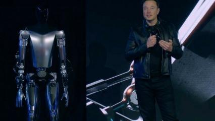 Musk, insansı robot Optimus'u görücüye çıkardı