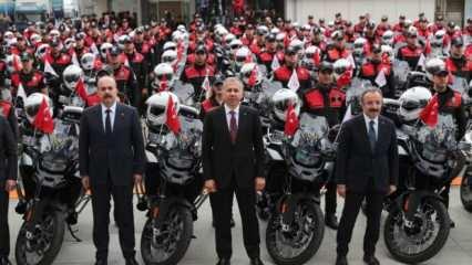 Vali Yerlikaya 'Motosiklet Teslim Töreni'nde konuştu: Saldırıyı lanetliyorum!