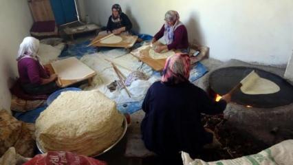 Yozgat'ta yapılan bu ekmek bir yıl bayatlamıyor