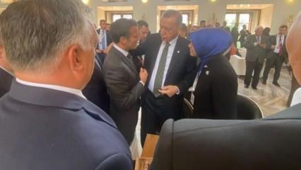 Cumhurbaşkanı Erdoğan'dan Macron'a: Seni de Türk Birliği'ne alalım