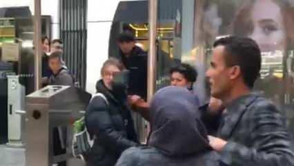 Eskişehir'de bir kadın çantasıyla herkese saldırdı, vatandaş neye uğradığını şaşırdı!