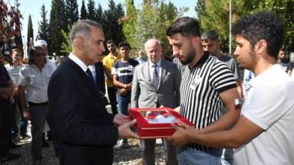 Kıbrıs gazisi Mehmet Alptekin askeri törenle son yolculuğuna uğurlandı