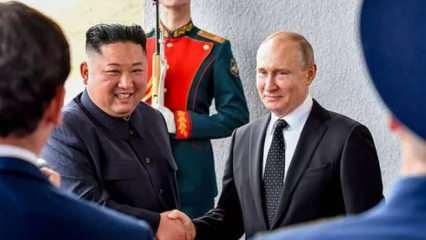 Kim Jong'un'dan Putin'e övgü: ABD'nin tehditlerinin üstesinden geldi