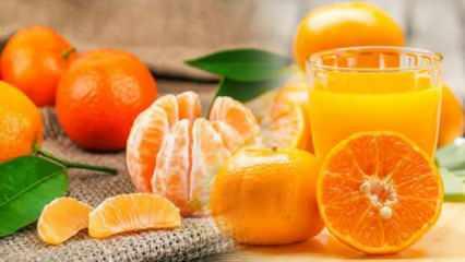 Mandalina suyu faydaları nelerdir? Her sabah aç karnına mandalina suyu içmek...