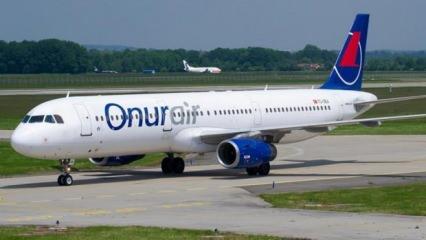 İflas eden Onur Air yolcu uçağını 80 milyon TL'ye satışa çıkardı